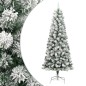 vidaXL Künstlicher Weihnachtsbaum Klappbar Beschneit 180 cm vidaXL Künstlicher Weihnachtsbaum Klappbar Beschneit 180 cm
