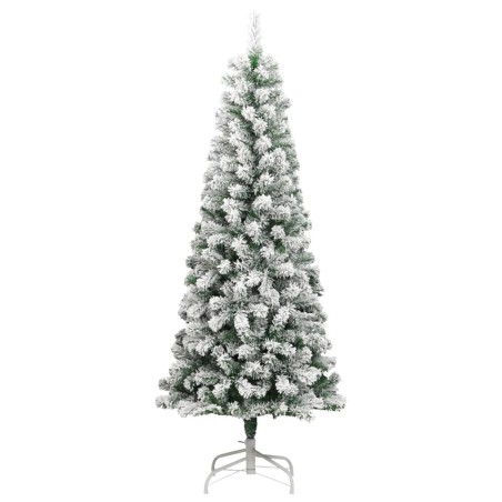 vidaXL Künstlicher Weihnachtsbaum Klappbar Beschneit 180 cm