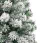 vidaXL Künstlicher Weihnachtsbaum Klappbar Beschneit 210 cm vidaXL Künstlicher Weihnachtsbaum Klappbar Beschneit 210 cm
