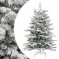 vidaXL Künstlicher Weihnachtsbaum Klappbar Beschneit 150 cm vidaXL Künstlicher Weihnachtsbaum Klappbar Beschneit 150 cm