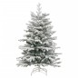 vidaXL Künstlicher Weihnachtsbaum Klappbar Beschneit 150 cm vidaXL Künstlicher Weihnachtsbaum Klappbar Beschneit 150 cm