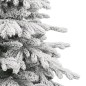vidaXL Künstlicher Weihnachtsbaum Klappbar Beschneit 180 cm vidaXL Künstlicher Weihnachtsbaum Klappbar Beschneit 180 cm