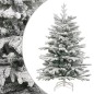 vidaXL Künstlicher Weihnachtsbaum Klappbar Beschneit 210 cm vidaXL Künstlicher Weihnachtsbaum Klappbar Beschneit 210 cm