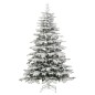 vidaXL Künstlicher Weihnachtsbaum Klappbar Beschneit 210 cm vidaXL Künstlicher Weihnachtsbaum Klappbar Beschneit 210 cm