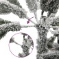vidaXL Künstlicher Weihnachtsbaum Klappbar Beschneit 210 cm vidaXL Künstlicher Weihnachtsbaum Klappbar Beschneit 210 cm