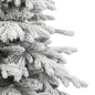 vidaXL Künstlicher Weihnachtsbaum Klappbar Beschneit 210 cm vidaXL Künstlicher Weihnachtsbaum Klappbar Beschneit 210 cm