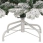 vidaXL Künstlicher Weihnachtsbaum Klappbar Beschneit 210 cm vidaXL Künstlicher Weihnachtsbaum Klappbar Beschneit 210 cm