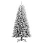 vidaXL Künstlicher Weihnachtsbaum Beschneit 120 cm PVC&PE vidaXL Künstlicher Weihnachtsbaum Beschneit 120 cm PVC&PE