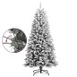 vidaXL Künstlicher Weihnachtsbaum Beschneit 120 cm PVC&PE vidaXL Künstlicher Weihnachtsbaum Beschneit 120 cm PVC&PE