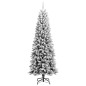 vidaXL Künstlicher Weihnachtsbaum Beschneit 210 cm PVC&PE vidaXL Künstlicher Weihnachtsbaum Beschneit 210 cm PVC&PE