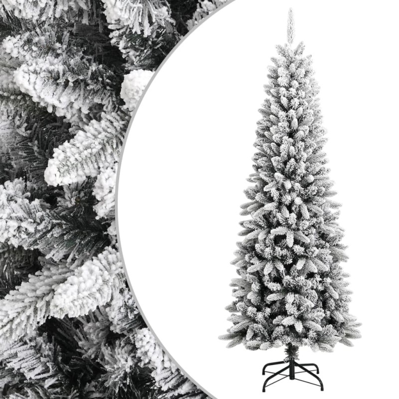vidaXL Künstlicher Weihnachtsbaum Beschneit 240 cm PVC&PE vidaXL Künstlicher Weihnachtsbaum Beschneit 240 cm PVC&PE