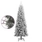 vidaXL Künstlicher Weihnachtsbaum Beschneit 240 cm PVC&PE vidaXL Künstlicher Weihnachtsbaum Beschneit 240 cm PVC&PE