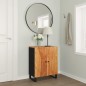 vidaXL Sideboard 60x33x75 cm Massivholz Akazie vidaXL Sideboard 60x33x75 cm Massivholz Akazie