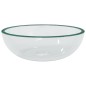 vidaXL Waschbecken Hartglas 35x12 cm Transparent vidaXL Waschbecken Hartglas 35x12 cm Transparent