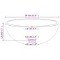 vidaXL Waschbecken Hartglas 30x12 cm Transparent vidaXL Waschbecken Hartglas 30x12 cm Transparent