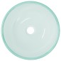 vidaXL Waschbecken Hartglas 35x12 cm Matt vidaXL Waschbecken Hartglas 35x12 cm Matt