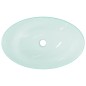 vidaXL Waschbecken Hartglas 54,5x35x15,5 cm Matt vidaXL Waschbecken Hartglas 54,5x35x15,5 cm Matt