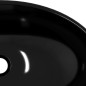 vidaXL Waschbecken Hartglas 54,5x35x15,5 cm Schwarz vidaXL Waschbecken Hartglas 54,5x35x15,5 cm Schwarz
