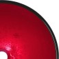 vidaXL Waschbecken Hartglas 42x14 cm Rot vidaXL Waschbecken Hartglas 42x14 cm Rot