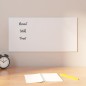vidaXL Magnettafel Wandmontage Weiß 60x30 cm Hartglas vidaXL Magnettafel Wandmontage Weiß 60x30 cm Hartglas