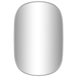 vidaXL Wandspiegel Silbern 60x40 cm