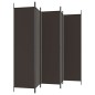 vidaXL 6-tlg. Paravent Braun 300x200 cm Stoff vidaXL 6-tlg. Paravent Braun 300x200 cm Stoff