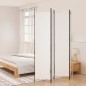 vidaXL 4-tlg. Paravent Weiß 200x220 cm Stoff vidaXL 4-tlg. Paravent Weiß 200x220 cm Stoff