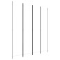 vidaXL 4-tlg. Paravent Weiß 200x220 cm Stoff vidaXL 4-tlg. Paravent Weiß 200x220 cm Stoff