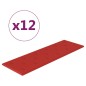 Wandpaneele 12 Stk. Weinrot 90x30 cm Kunstleder 3,24 m² Wandpaneele 12 Stk. Weinrot 90x30 cm Kunstleder 3,24 m²