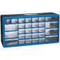 Draper Tools Schubkasten mit 30 Fächern Blau 12015 Draper Tools Schubkasten mit 30 Fächern Blau 12015