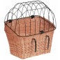 FLAMINGO Hunde-Fahrradkorb Weide 45x38x47 cm FLAMINGO Hunde-Fahrradkorb Weide 45x38x47 cm