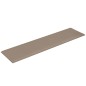 Wandpaneele 12 Stk. Cappuccino-Braun 60x15cm Kunstleder 1,08 m² Wandpaneele 12 Stk. Cappuccino-Braun 60x15cm Kunstleder 1,08 m²