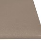 Wandpaneele 12 Stk. Cappuccino-Braun 60x15cm Kunstleder 1,08 m² Wandpaneele 12 Stk. Cappuccino-Braun 60x15cm Kunstleder 1,08 m²