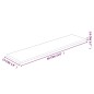 Wandpaneele 12 Stk. Cappuccino-Braun 60x15cm Kunstleder 1,08 m² Wandpaneele 12 Stk. Cappuccino-Braun 60x15cm Kunstleder 1,08 m²