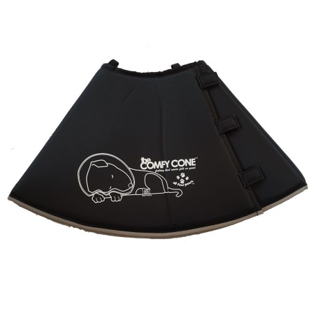 All Four Paws Haustier-Halskragen Comfy Cone S 14 cm Schwarz
