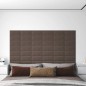 Wandpaneele 12 Stk. Taupe 30x15 cm Stoff 0,54 m² Wandpaneele 12 Stk. Taupe 30x15 cm Stoff 0,54 m²
