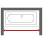 Sealskin Teleskop-Duschvorhangstange 155-255 cm Matt Aluminium Sealskin Teleskop-Duschvorhangstange 155-255 cm Matt Aluminium