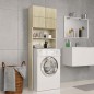 vidaXL Waschmaschinenschrank Sonoma-Eiche 64x25,5x190 cm Holzwerkstoff vidaXL Waschmaschinenschrank Sonoma-Eiche 64x25,5x190 cm Holzwerkstoff