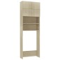 vidaXL Waschmaschinenschrank Sonoma-Eiche 64x25,5x190 cm Holzwerkstoff vidaXL Waschmaschinenschrank Sonoma-Eiche 64x25,5x190 cm Holzwerkstoff
