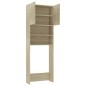 vidaXL Waschmaschinenschrank Sonoma-Eiche 64x25,5x190 cm Holzwerkstoff vidaXL Waschmaschinenschrank Sonoma-Eiche 64x25,5x190 cm Holzwerkstoff