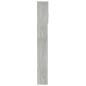 vidaXL Waschmaschinenschrank Betongrau 64x25,5x190 cm Holzwerkstoff vidaXL Waschmaschinenschrank Betongrau 64x25,5x190 cm Holzwerkstoff