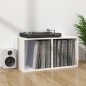 vidaXL Schallplatten-Aufbewahrungsbox Weiß 71x34x36 cm Holzwerkstoff vidaXL Schallplatten-Aufbewahrungsbox Weiß 71x34x36 cm Holzwerkstoff