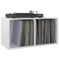 vidaXL Schallplatten-Aufbewahrungsbox Hochglanz-Weiß 71x34x36 cm vidaXL Schallplatten-Aufbewahrungsbox Hochglanz-Weiß 71x34x36 cm