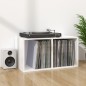 vidaXL Schallplatten-Aufbewahrungsbox Hochglanz-Weiß 71x34x36 cm vidaXL Schallplatten-Aufbewahrungsbox Hochglanz-Weiß 71x34x36 cm