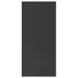 vidaXL Bücherregal/Sideboard Schwarz 66×30×130 cm Holzwerkstoff vidaXL Bücherregal/Sideboard Schwarz 66×30×130 cm Holzwerkstoff