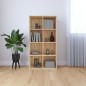 vidaXL Bücherregal/Sideboard Sonoma-Eiche 66×30×130 cm Holzwerkstoff vidaXL Bücherregal/Sideboard Sonoma-Eiche 66×30×130 cm Holzwerkstoff