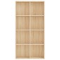 vidaXL Bücherregal/Sideboard Sonoma-Eiche 66×30×130 cm Holzwerkstoff vidaXL Bücherregal/Sideboard Sonoma-Eiche 66×30×130 cm Holzwerkstoff