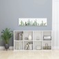 vidaXL Bücherregal/Sideboard Hochglanz-Weiß 66×30×130 cm Holzwerkstoff vidaXL Bücherregal/Sideboard Hochglanz-Weiß 66×30×130 cm Holzwerkstoff