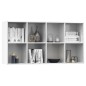 vidaXL Bücherregal/Sideboard Hochglanz-Weiß 66×30×130 cm Holzwerkstoff vidaXL Bücherregal/Sideboard Hochglanz-Weiß 66×30×130 cm Holzwerkstoff