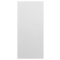 vidaXL Bücherregal/Sideboard Hochglanz-Weiß 66×30×130 cm Holzwerkstoff vidaXL Bücherregal/Sideboard Hochglanz-Weiß 66×30×130 cm Holzwerkstoff